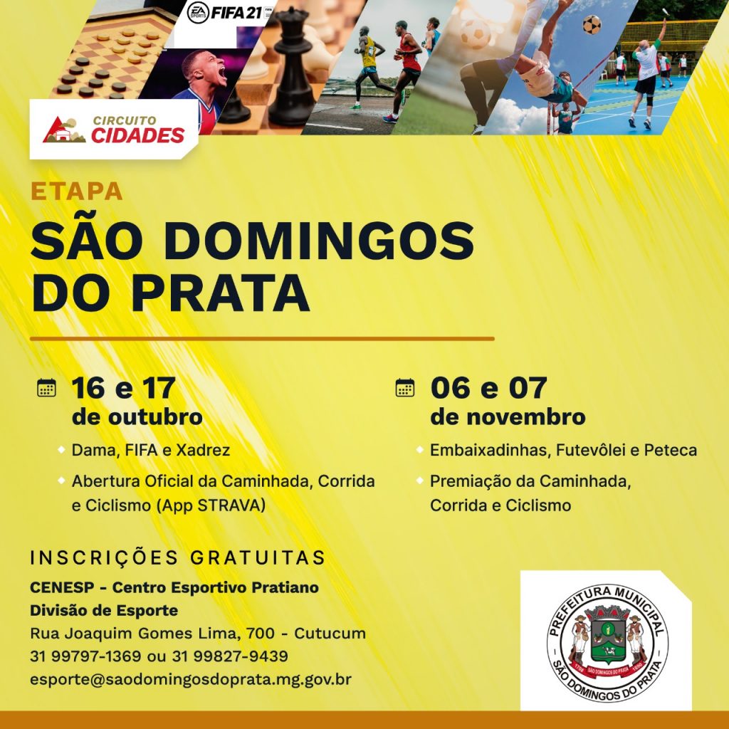 CIRCUITO CIDADES – SÃO DOMINGOS DO PRATA