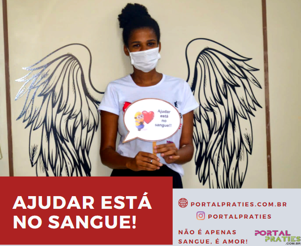 AJUDAR ESTÁ NO SANGUE – NÃO É APENAS SANGUE, É AMOR!