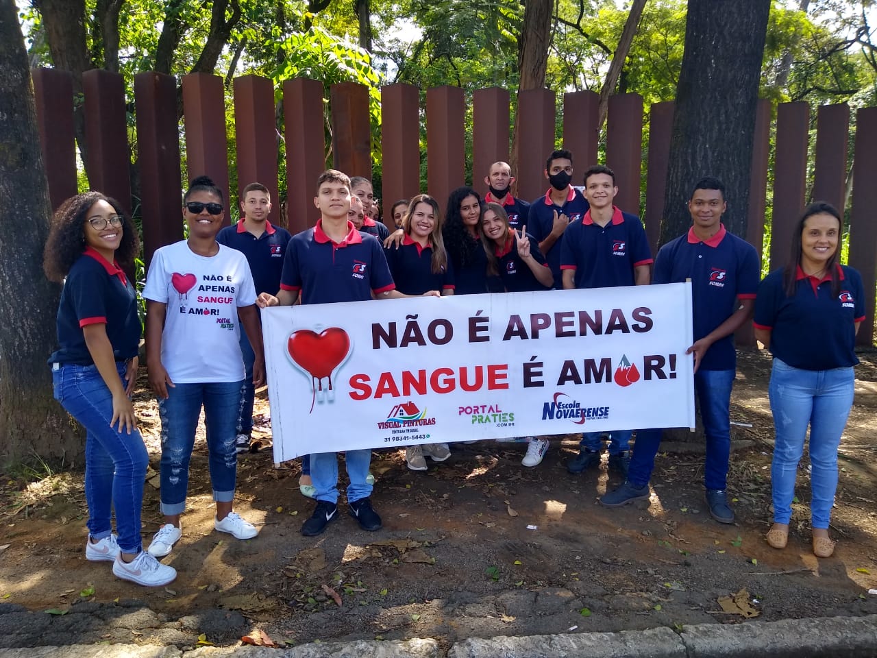 Doação de sangue – Equipe Supermercado Somar