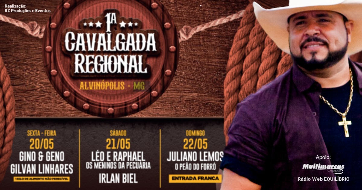 1º CAVALGADA REGIONAL DE ALVINÓPOLIS