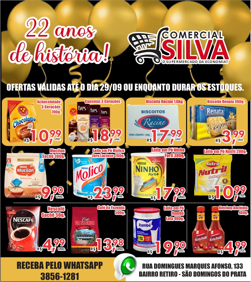 OFERTAS IMPERDIVEIS – COMERCIAL SILVA