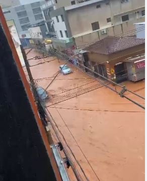 Chuva causa alagamentos em João Monlevade