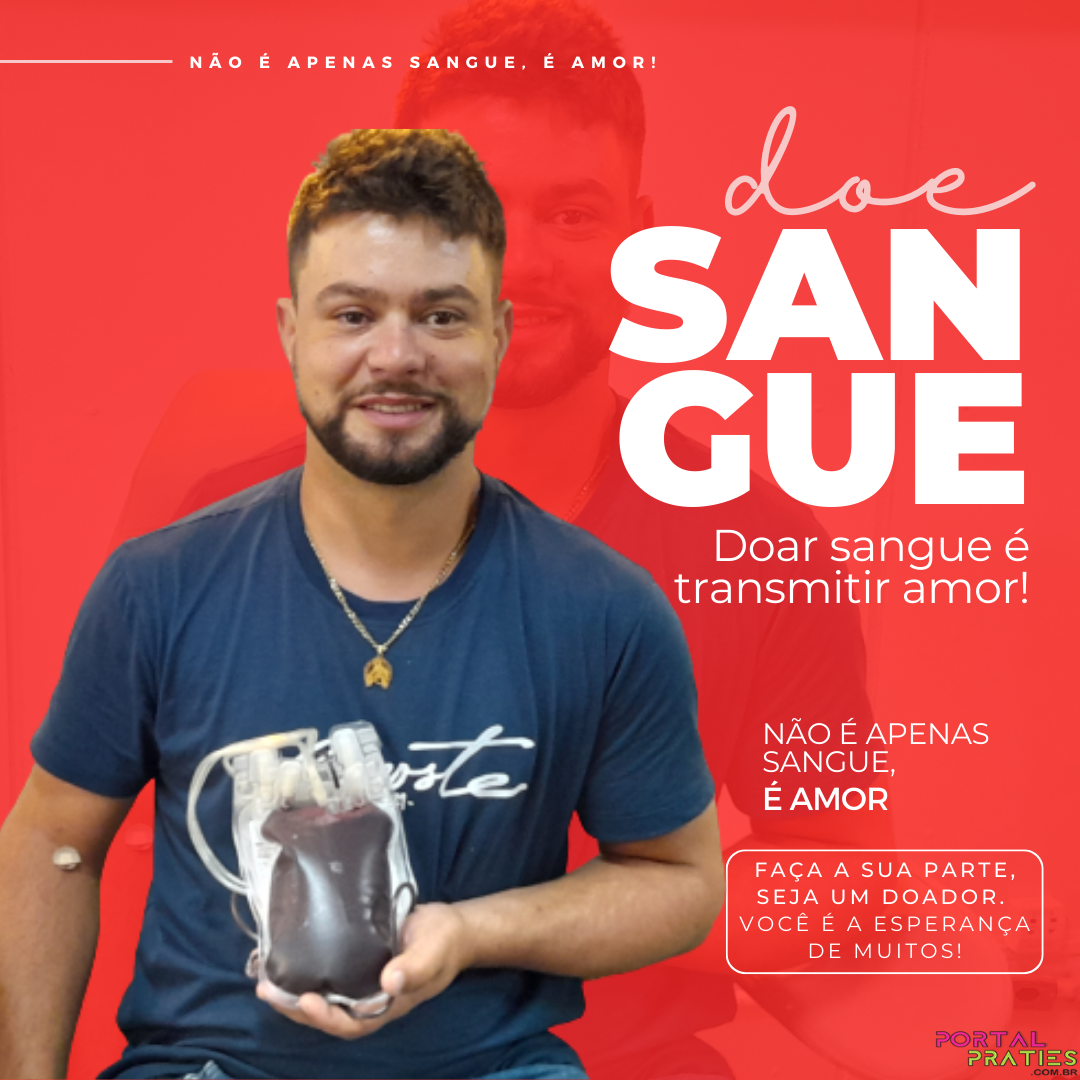 NÃO É APENAS SANGUE, É AMOR!