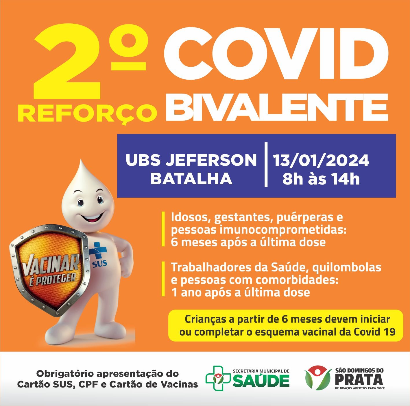 2° REFORÇO COVID – BIVALENTE