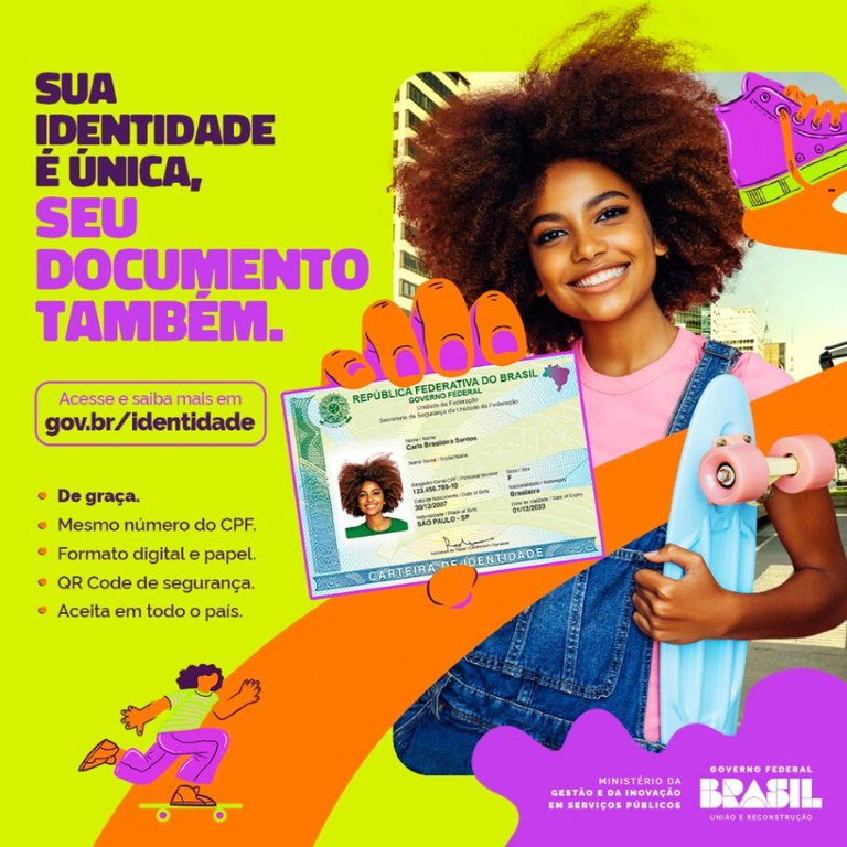 Saiba tudo sobre a nova Carteira de Identidade Nacional Saiba tudo sobre a nova Carteira de Identidade Nacional