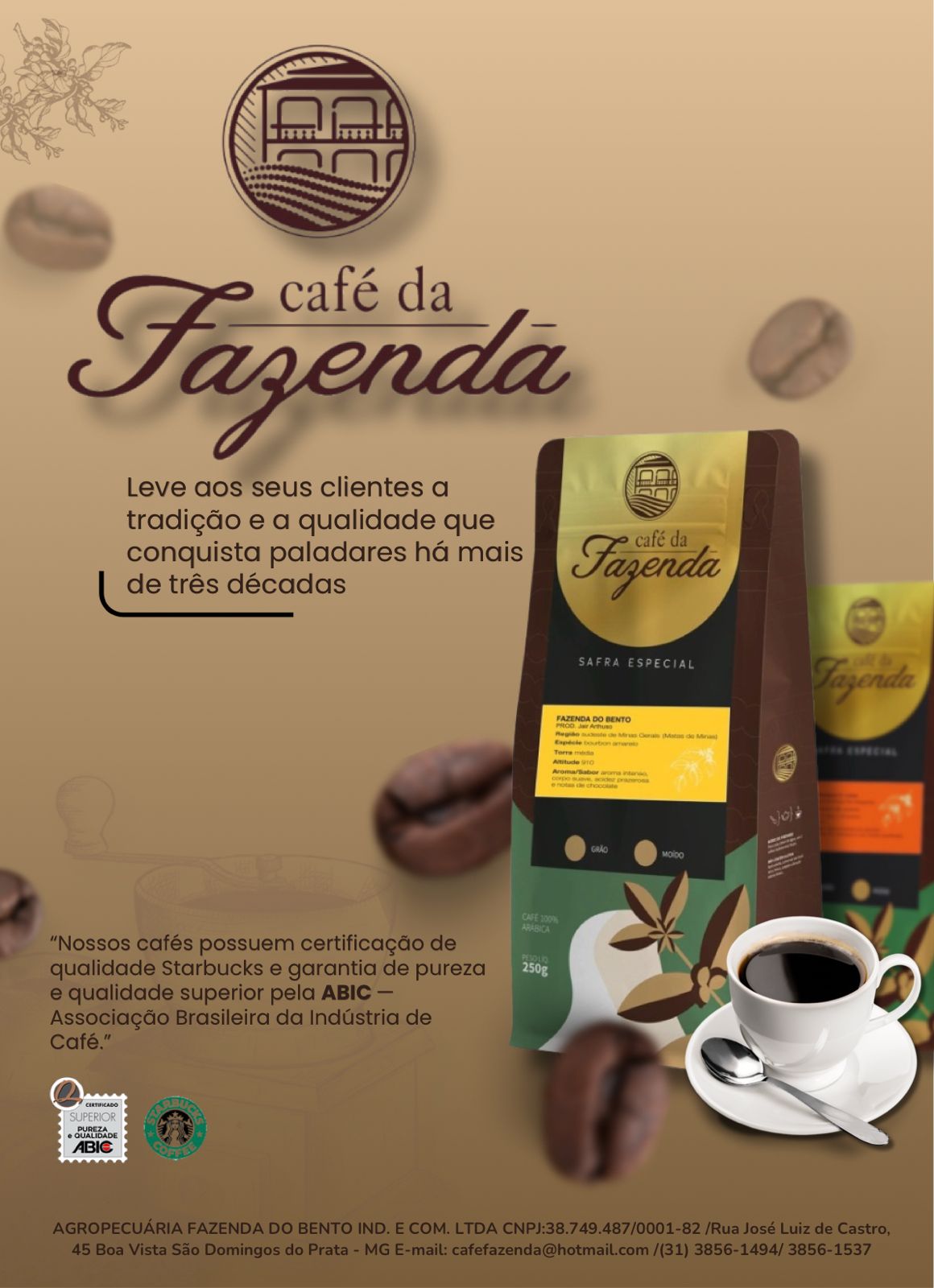 Café da Fazenda – Autêntico Café de Minas