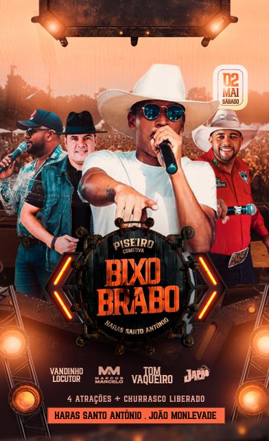 BIXO BRABO – 02 DE MAIO – HARAS SANTO ANTÔNIO – JOÃO MONLEVADE