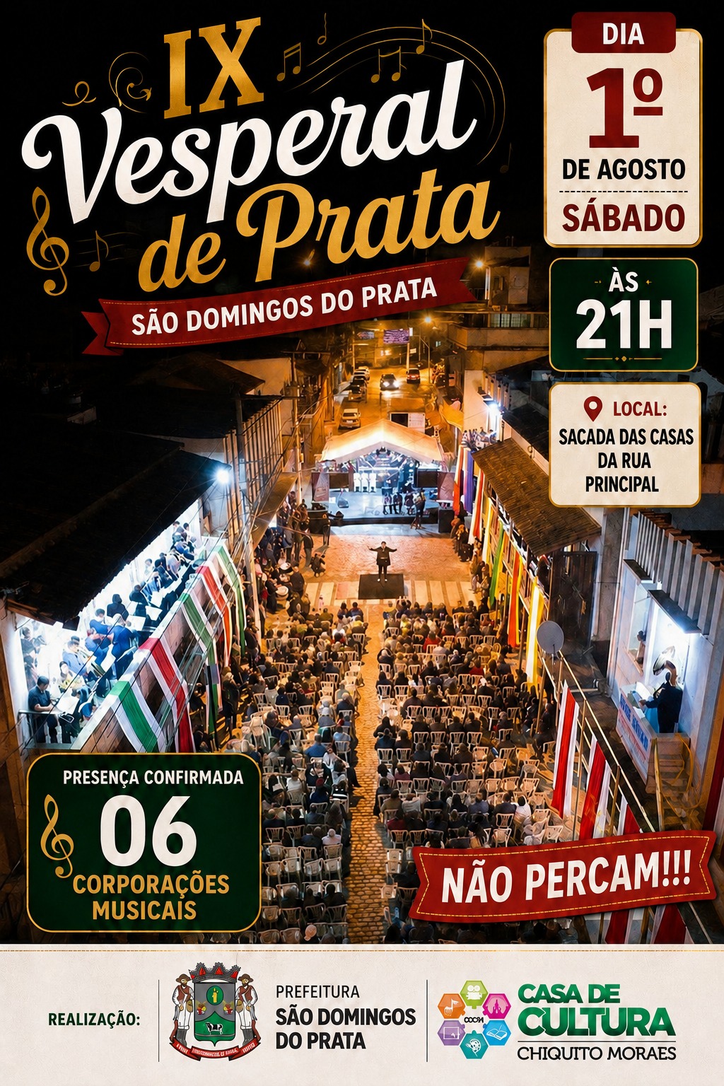 IX VESPERAL DE PRATA – SÃO DOMINGOS DO PRATA