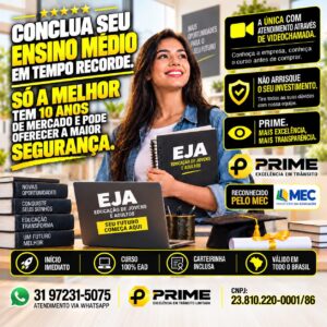 CONCLUA SEU ENSINO MEDIO EM TEMPO RECORDE