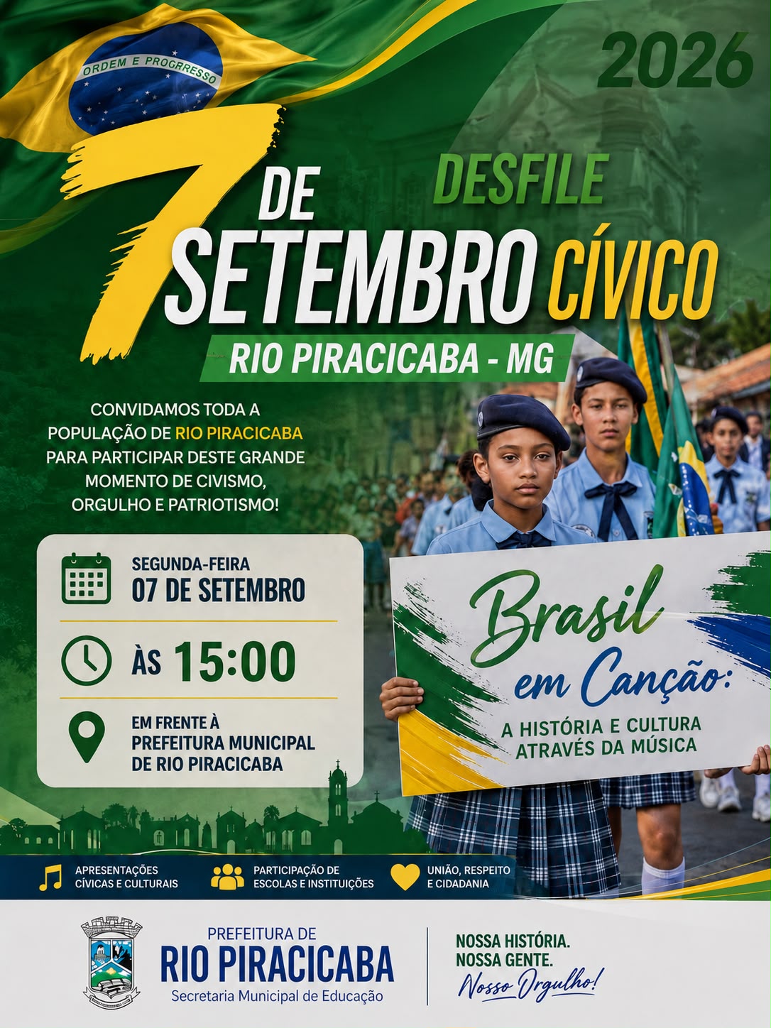 7 DE SETEMBRO | DESFILE CÍVICO